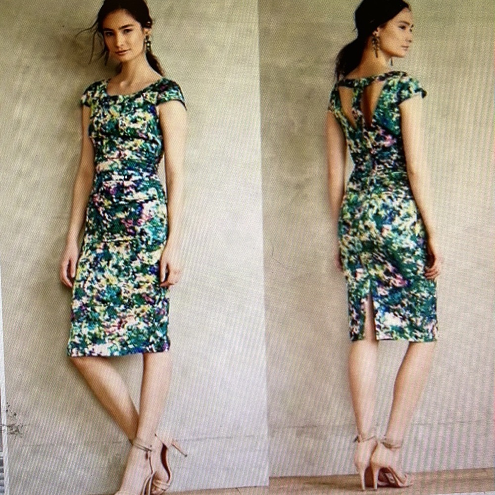 Anthropologie Tracy Reese Dappeled Oasis Dress Size 0